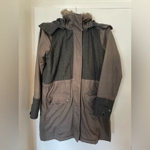 Timberland Flannel and Fur Lined Jacket